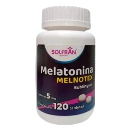 Melatonina Melnotex 5mg, 120 Tab Sublingual                                                                                                           