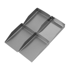 NOLITOY 4Pcs Stainless Steel Shovels for DIY Jewelry Making Spacer Beads Scoop for Loose Beads and Craft Projects Safe and Convenient Jewelry Tools