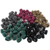 Buffing Wheel 100 Pack Abrasive Polishing Deburring Wheels Metal Polishing