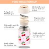 SDMKA 16OZ Vacuum Insulated Food Jar Cherries Leaves Bows Stainless