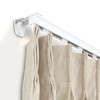 A&F Rod Decor New White Curtain Track Kit 48 inch