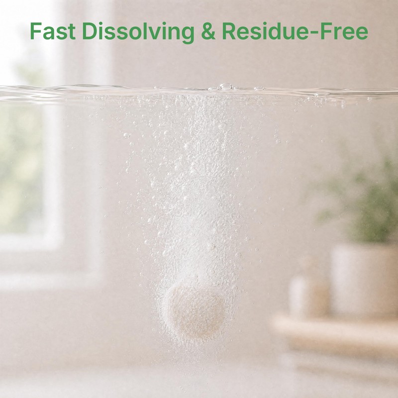 MONSAO 60 Count Bottle Washer Tablets, Safe & Residue-Free