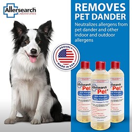 Allersearch Pet  Champú para Perro 16 oz                                                                                                              