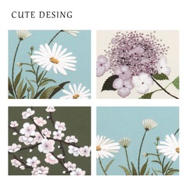 Myfelicity Embroidery Kit, 3 Flower Pattern Sets, Includes 3 Patterned Embroidery Cloths, 3 Threads, 3 Paper Instructions, 6 Needles and 1 Hoop…