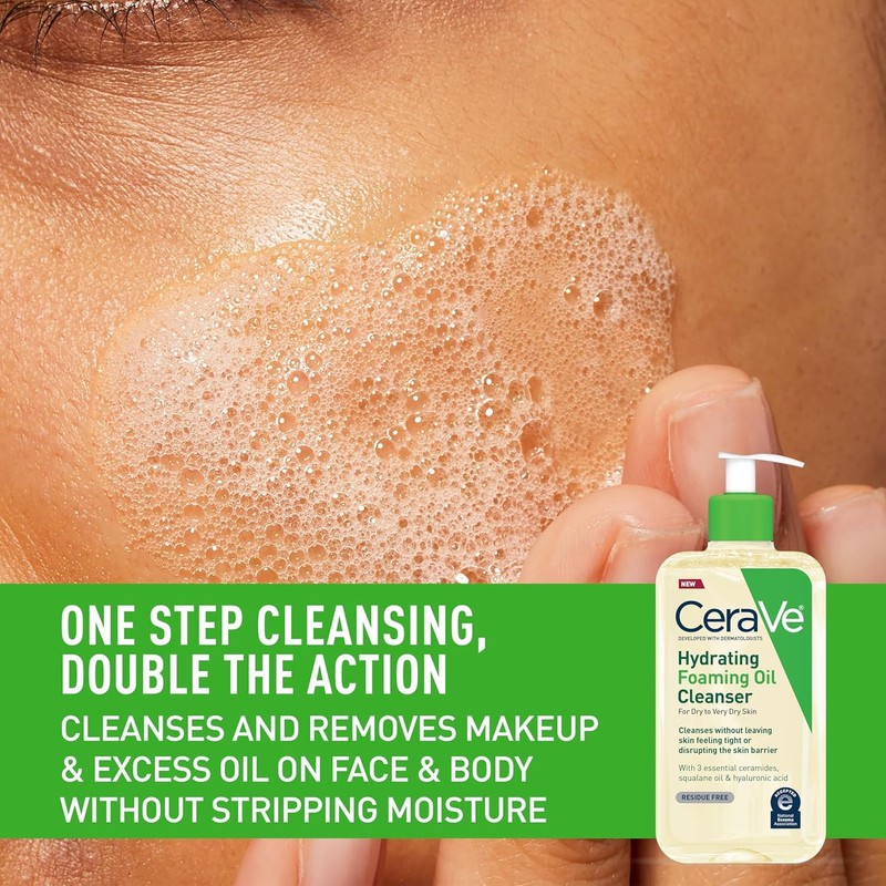 CeraVe Hydrating Foaming Oil Cleanser N/VD 16oz