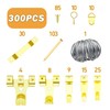 300pcs Picture Hooks Picture Hanging Kit for Picture Frame Fixing