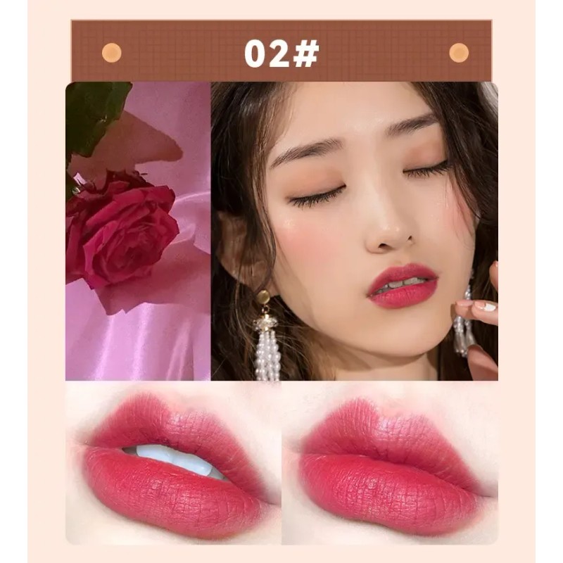 Pset De 16 Piezas De Pintalabios, Mini Lápiz Labial Rojo,