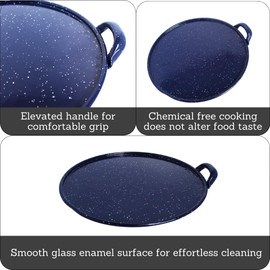 IMUSA 11in Enamel Comal, Blue