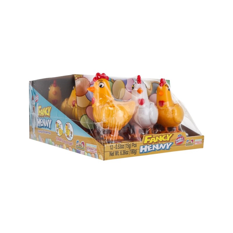 Kidsmania Fancy Henny Gumball Dispenser 12 Count