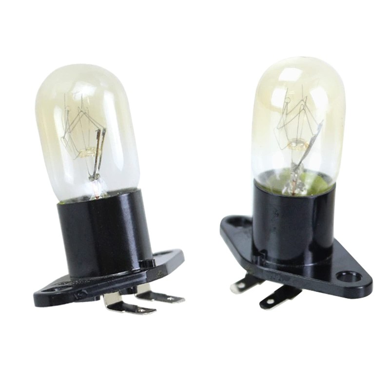 BELOWSYALER Microwave Bulb,230V 20W Microwave Light Lamp Bulb & Holder,