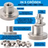 Stahlia Knurled Nut M6 Stainless Steel V2A High Shape 4