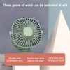 USB Charging Desktop Mini Fan Portable Home Office Clip On