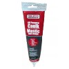 Tool Bench Hardware All Purpose Caulk Mastic Silicone Sealant, White, 4.5 fl oz