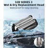 3 Pack Replacement Shaver Head for Braun Series 3, 32B