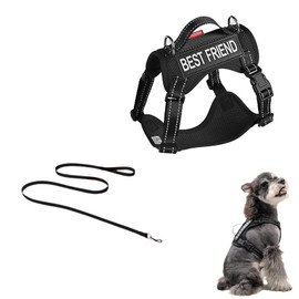 Service Dog Vest – Adjustable Reflective Breathable Mesh Harness with Anti-Escape Design and Quick-Release Buckle for Small to Medium Pets – Ideal for Walking, Training, and Outdoor Activiti