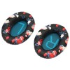 Headphone Ear Pads Soft Protein Leather Memory Foam Replacement Print