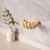 SquarezhenBo Black Wall Hooks,Funny Unique Hand Shape Wall-Mounted Hanger Hook
