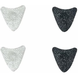 4 PCS Replacement Power Button Compatible with Wahl Beard Trimmer (Black,Transparent)