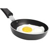 Goodcook Everyday Nonstick Aluminum 4.6" Round Mini Frying Pan, Black