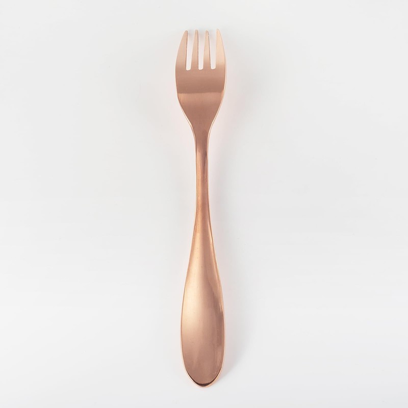 Pure Copper Fork Copper Spaghetti Fork Copper Salad Fork Copper