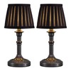 KDG Cordless Portables Table Lamp Set of 2, LED Fabric