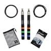Self-Locking Aluminum Speed Jump Rope, 2 Cable Set