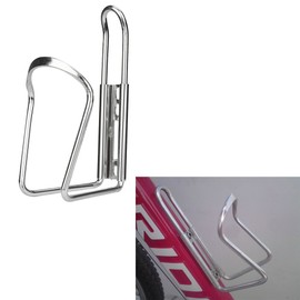 QUINTRA Bicycle Stand Water Drink Aluminium Alloy Holder for Bicycles Cycling Cage Accessories Light Bicycle Children (Silver, One Size)