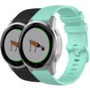 Nacorulu Band Compatible With Garmin Vivoactive 4S Bands,18mm Soft Silicone
