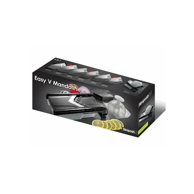 Simposh Easy Mandoline V-Slicer | V-Blade Mandoline Slicer Julienne Cutter