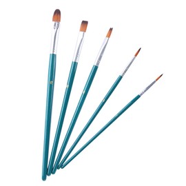 5-Piece Decorating Brush Set Painting Brushes Fondant Sugar Craft Clay DIY Tools Set Pen Brush Kit