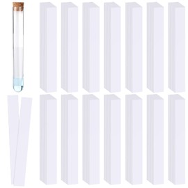 500 Pcs 6.3 x 0.79 Inches Grade 1 Chromatography Paper Strip Experiments Filter Paper Laboratory Cleaning Paper for Pigment Separation Chemistry Experiment for Laboratory Classroom School University