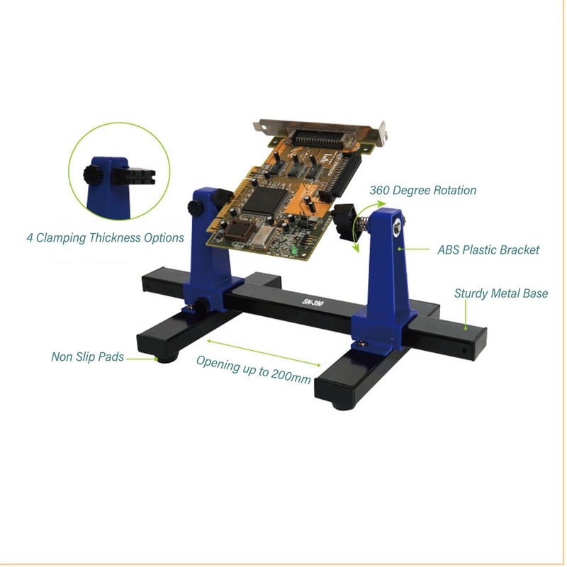 Adjustable Soldering Clamp Holder 360 Degree Rotation Circuit Board Soldering