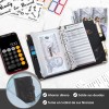 28 Piezas Carpeta Cuaderno A6, Organizador De Dinero