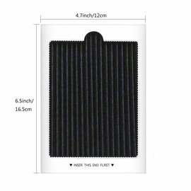 3 Count (Pack of 3) Air Filter Carbon Activated Filter Compatible with Frigidaire & Electrolux Pure Air Ultra Reduce Odors for EAFCBF, PAULTRA, RAF1150 242061001,242047801, 242047804