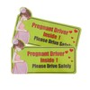SoarExcelyyPregnant Driver Magnet for Car – 10.6"x5.7" Reflective Magnetic Safety