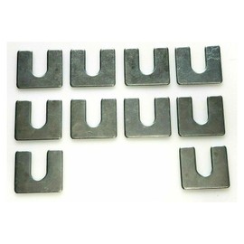 EIOFEVY Body Door Alignment Shims 1/16 for Lincoln,for Ford,for AC A12 Steel Bolt-on-Attachment Type Silver Zinc Coated