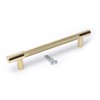 BSM Marketing Knurled T Bar Gold Modern Kitchen Cupboard Cabinet