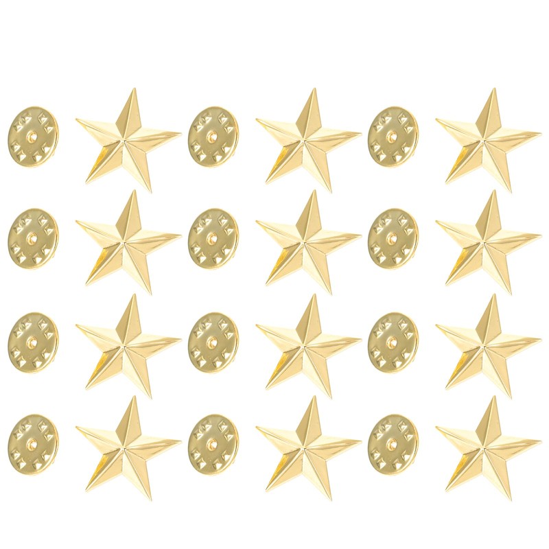 GALPADA Pack of 12 Star Pins Golden Pin Golden Star