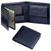 GSG SINCE 1998 Mens Leather Wallet with Coin Pocket, RFID