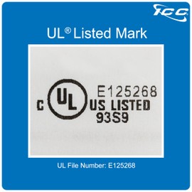 ICC 8-Port Keystone Wall Plate (1 Pack), UL Listed, Stainless Steel, 2-Gang Wall Plate for RJ45 Modular Jack and Inserts, Brushed Finish