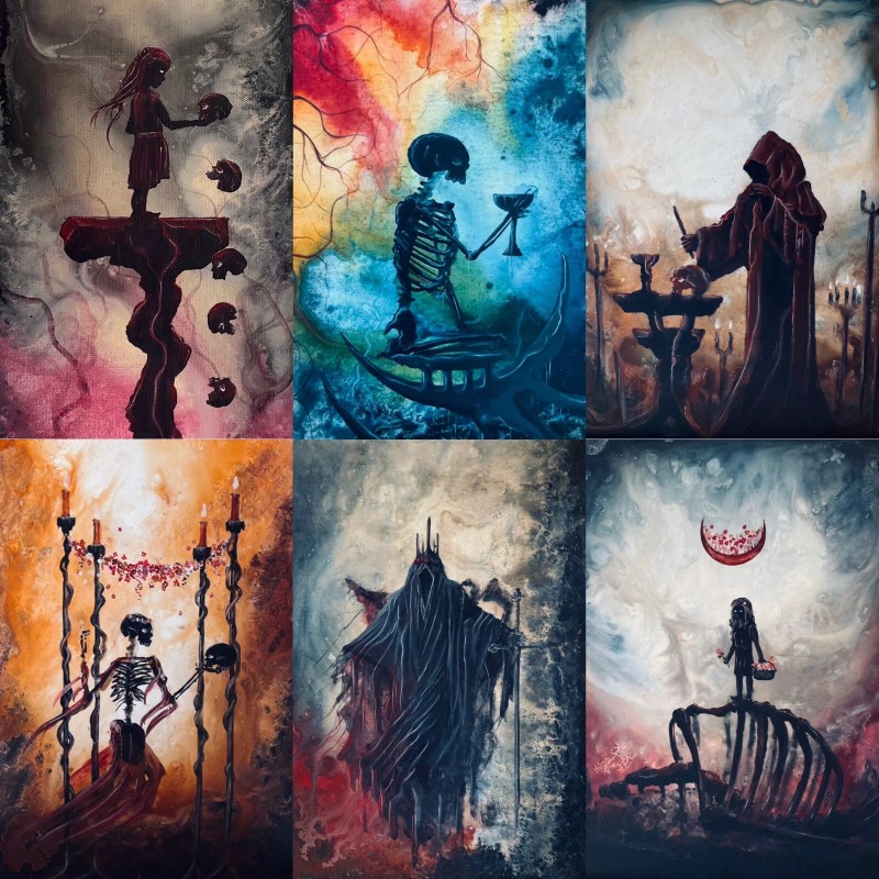 Shadow Journey Tarot - 78 Card Tarot Deck Featuring Dark,