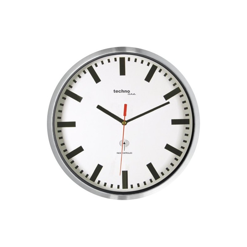 Technoline WT 8990 Radio-Controlled Clock Metal