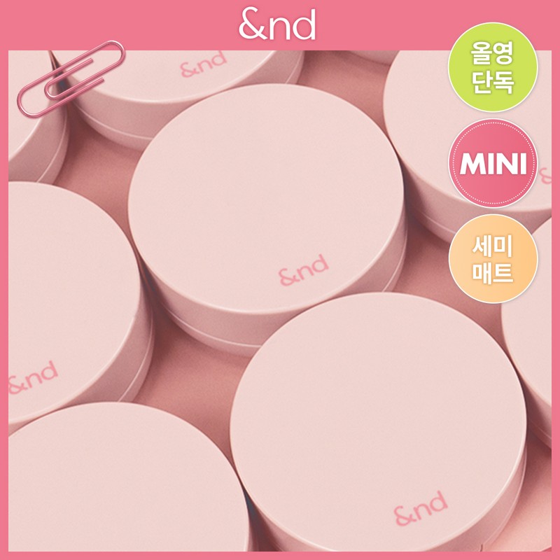 &nd by rom&nd Mellow Matte Cushion 8.0g (2 Shades) -