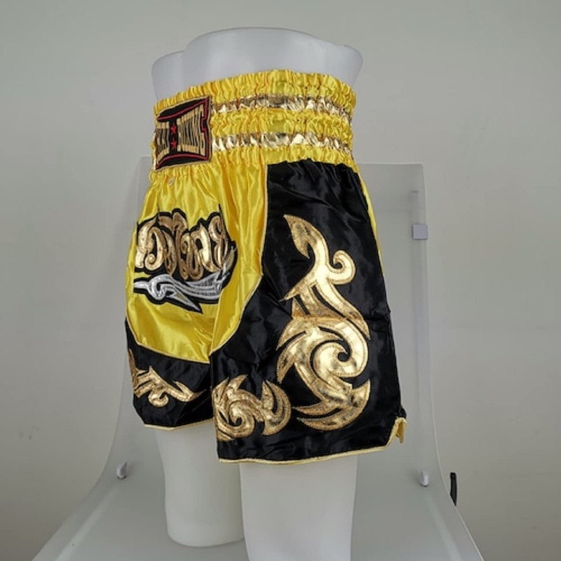 Brightrust Muay Thai Pants, Kickboxing, K-1 Trunks, Games, Practice, Professional,