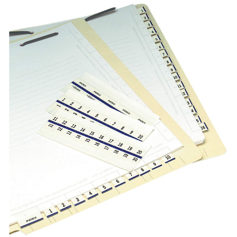 Tabbies Index Divider Index Diveder (58000) - White