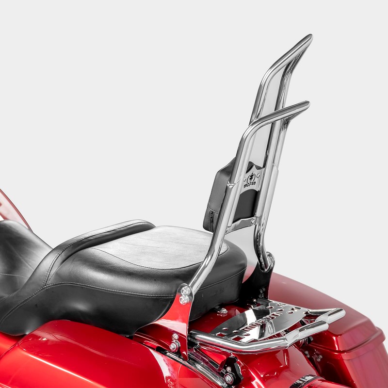 Mofun Luggage Rack Rear Grab Handles Bracket Compatible with Harley