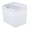 8L Bathroom Trash Can with Lid Automatic Garbage Can USB