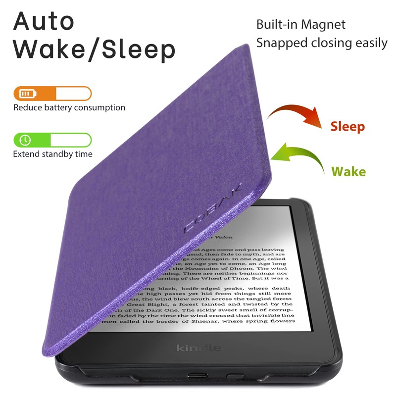 CoBak Case for All New 6 Inch E-Reader 2024 and