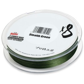 Sufix X8 Stealth Green Braid Line - 150 m Braided Fishing Line, Diameter / Load Capacity: 0.185 mm / 15.5 kg / 35 lbs