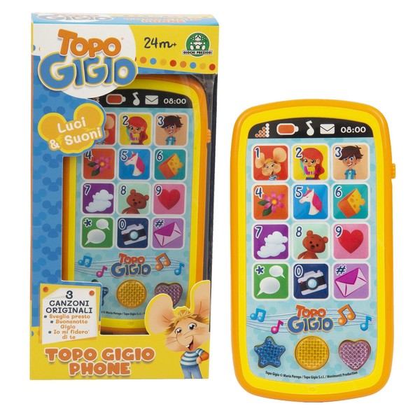 Giochi Preziosi Topo Gigio TPG31000 Interactive Smartphone with Light and